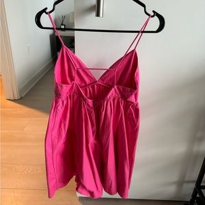 Reformation mini pink dress - only worn once
